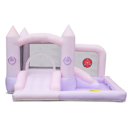 Inflatable Bounce House with 350W Air Blower, Dream Oxford Bouncy House for Kids 3+, Indoor & Outdoor Bouncer Castle