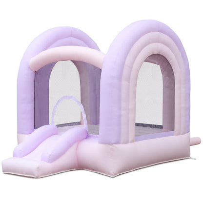 Inflatable Bounce House with 350W Air Blower, Indoor & Outdoor Bouncer Castle