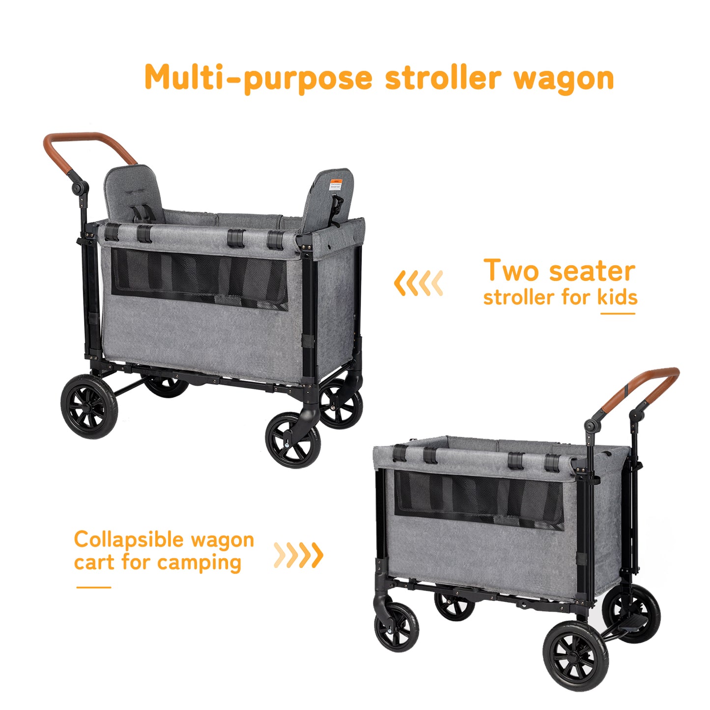 2 Seat Stroller Wagon