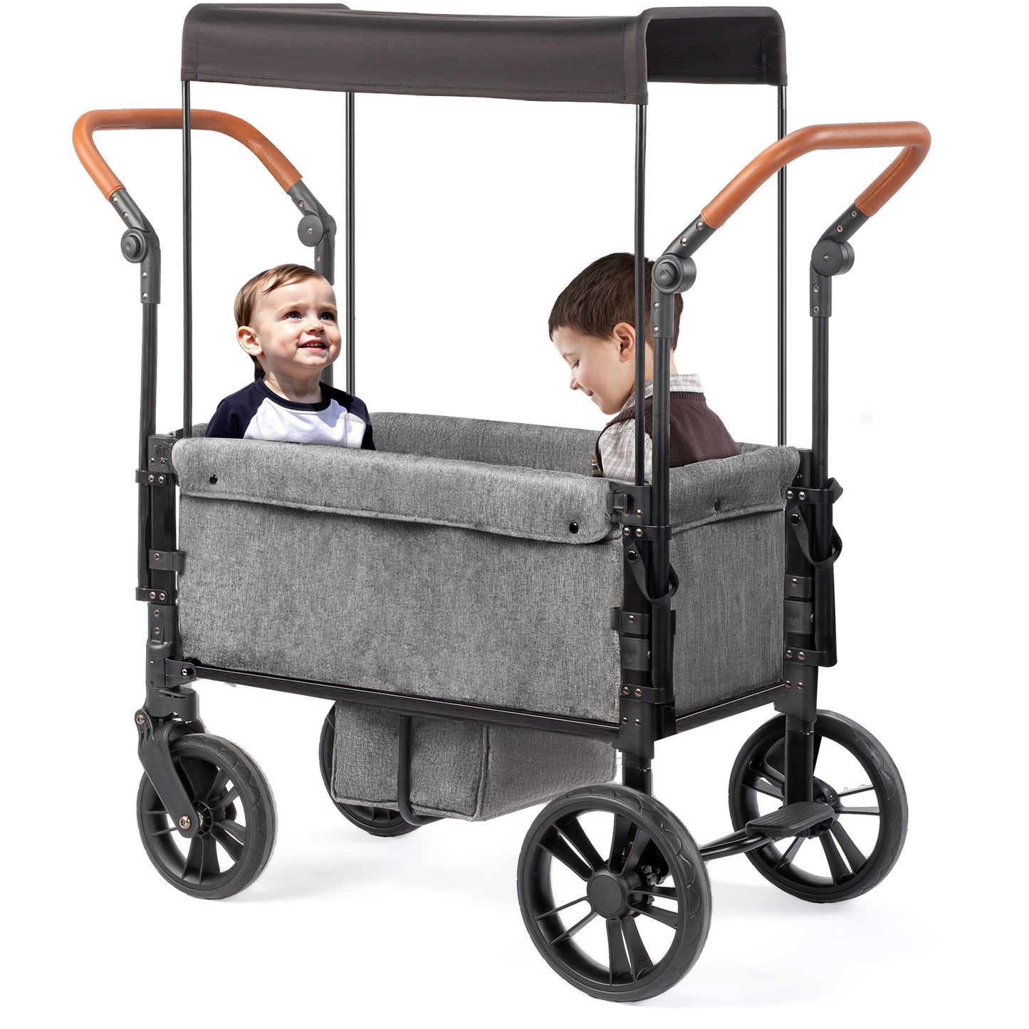 2 Seat Stroller Wagon with Footwell