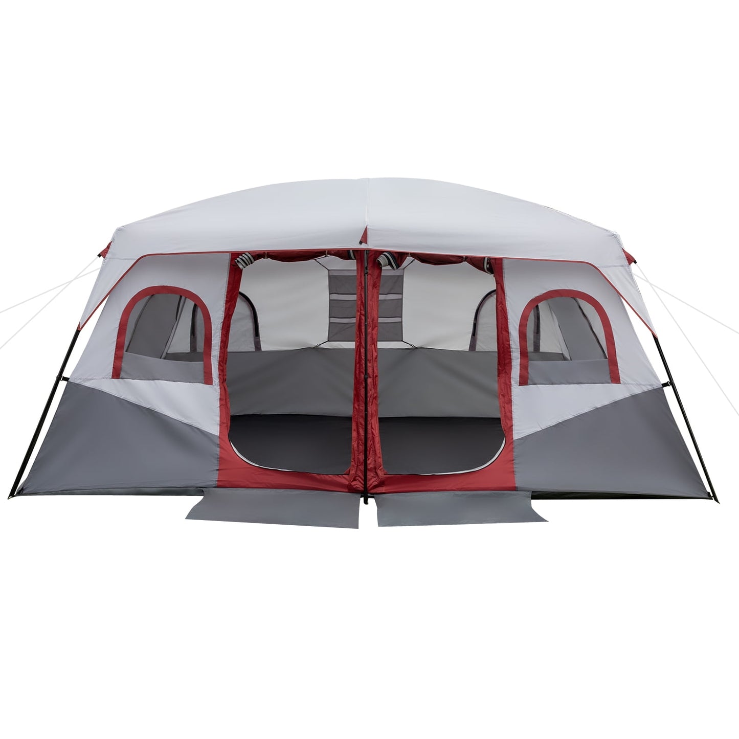 10 Person Tent Family Camping Cabin Huge Tent with Carry Bag