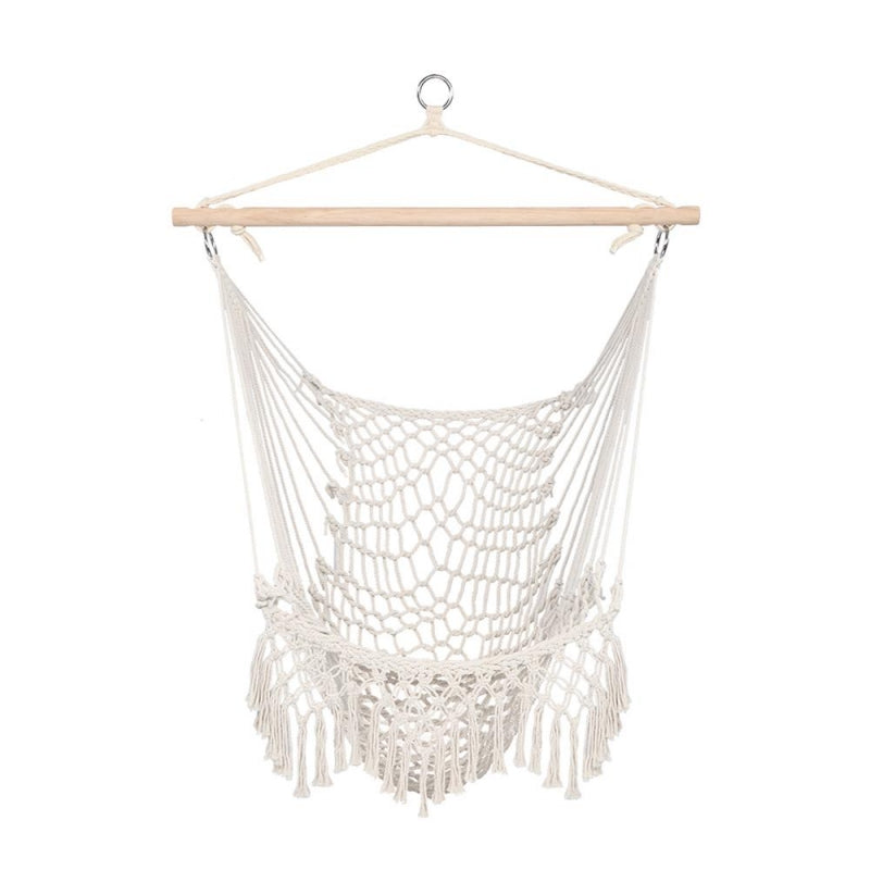 Outdoor Hammock Chair with Tassel